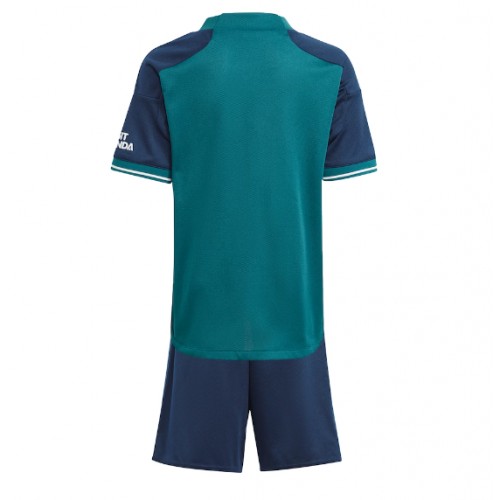 Maillot de foot Arsenal Troisième enfant 2023-24 Manches Courte (+ pantalon court)